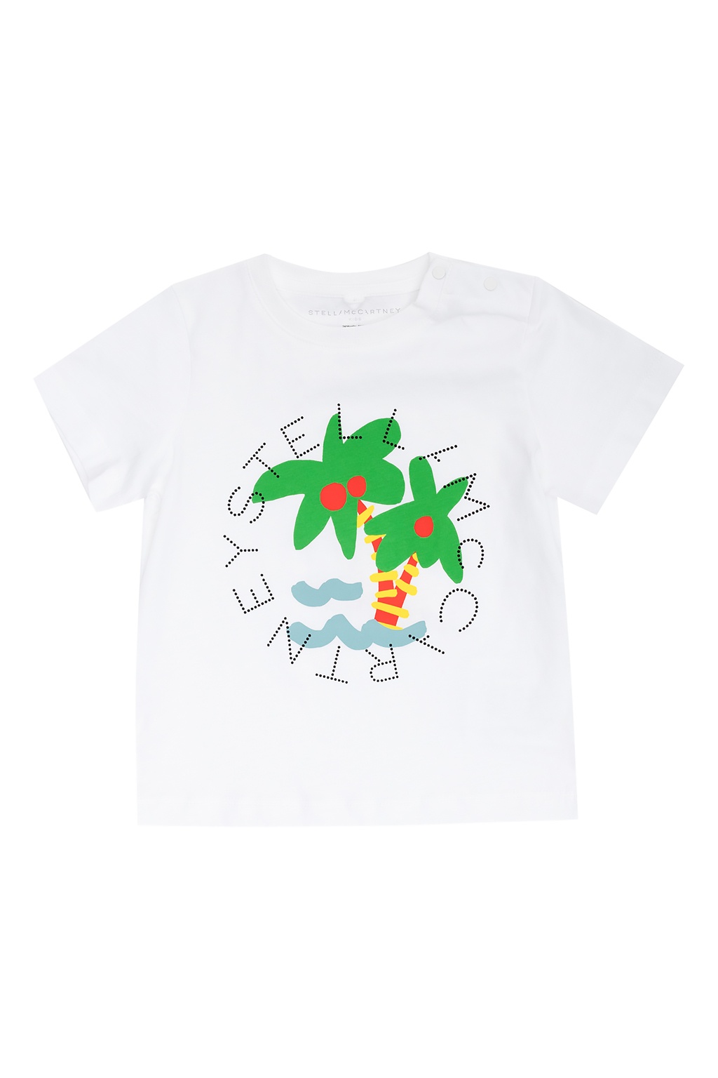 Floral-printed T-shirt Stella McCartney Kids - IetpShops US